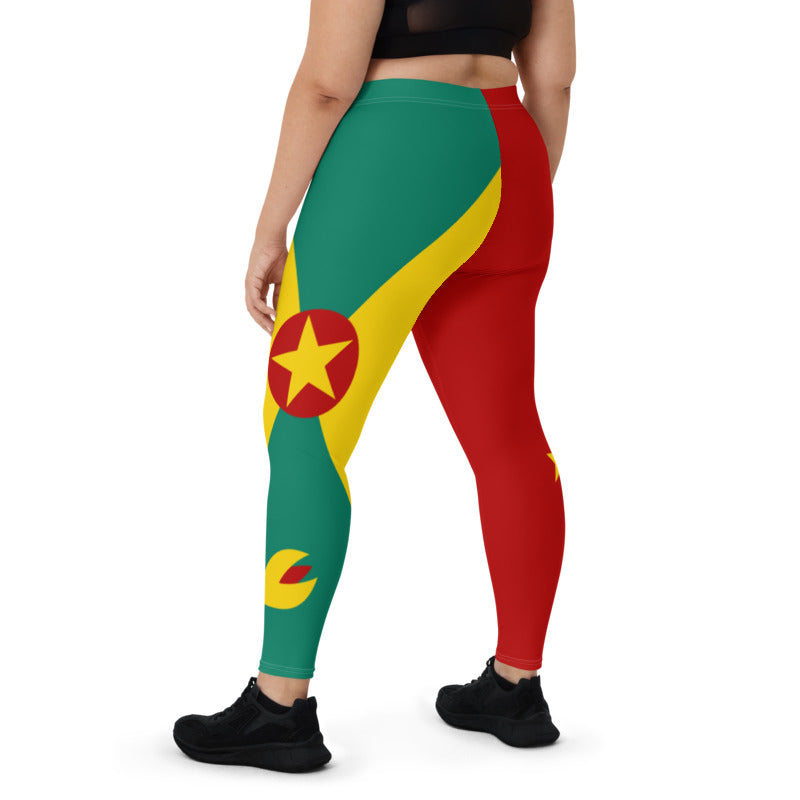 Grenada Flag - Leggings - Properttees