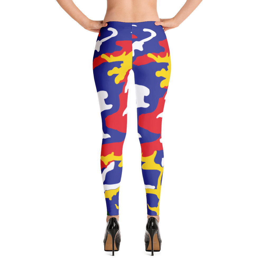 Cayman Islands Camouflage - Leggings - Properttees